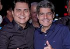 ACM Neto participa da festa dos 64 anos de Jussara e recebe apoio do prefeito Tacinho Mendes