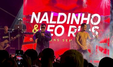 Naldinho & Leo Rios fazem história na abertura do Arraiá do Gelo 2025 em Ibititá