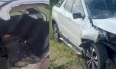 Indícios apontam invasão de contramão em acidente que matou cinco jovens na BR-324