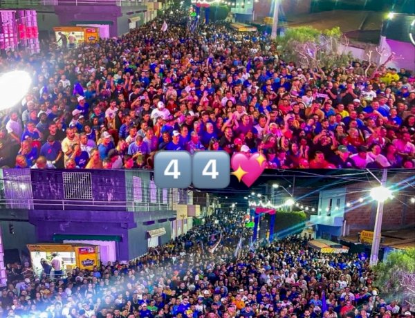 25 mil pessoas tomam as ruas de Jussara em apoio a ACM Neto