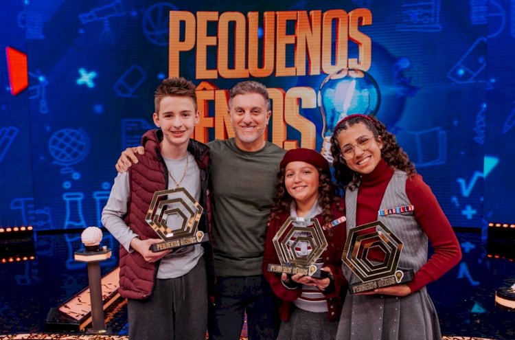 Equipe Globogênios, com a ireceense Isabella Mendes, vence o Pequenos Gênios 2025 na TV Globo