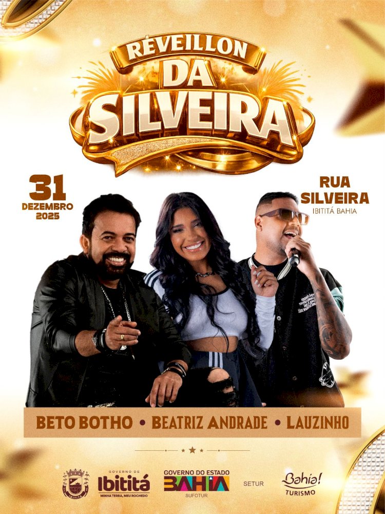 Prefeitura de Ibititá anuncia programação oficial do Réveillon 2025