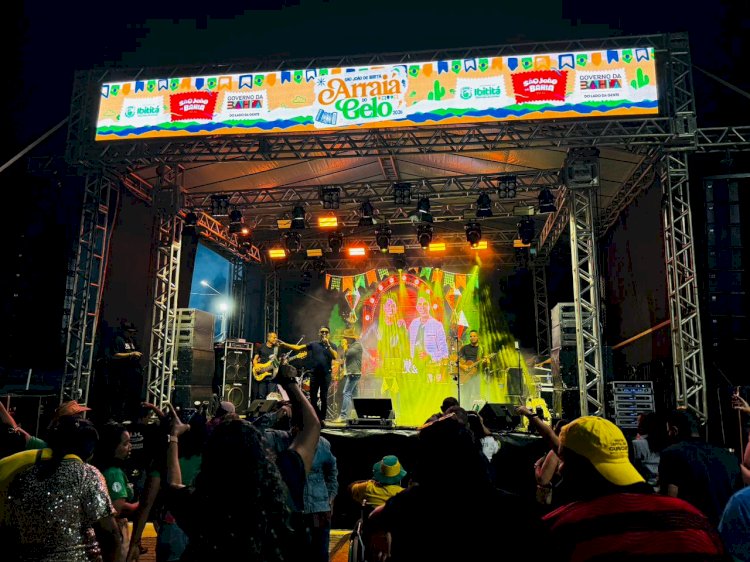 Com apoio do Governo da Bahia, Arraiá do Gelo movimenta Ibititá e celebra cultura popular